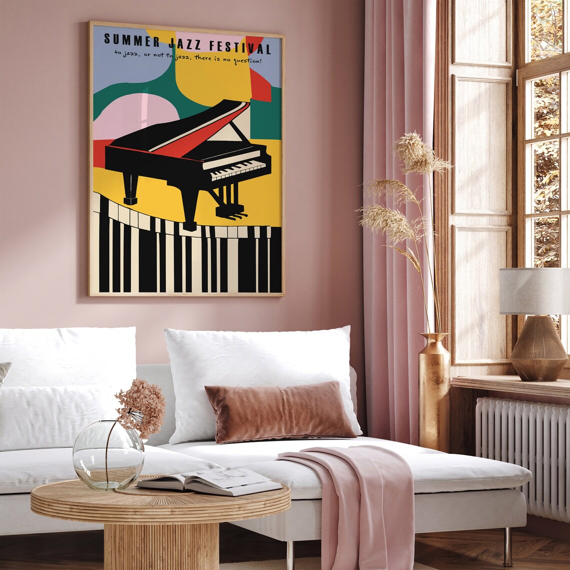 Summer Jazz Festival Grand Piano To Jazz Or Not To Jazz Poster - Image 2