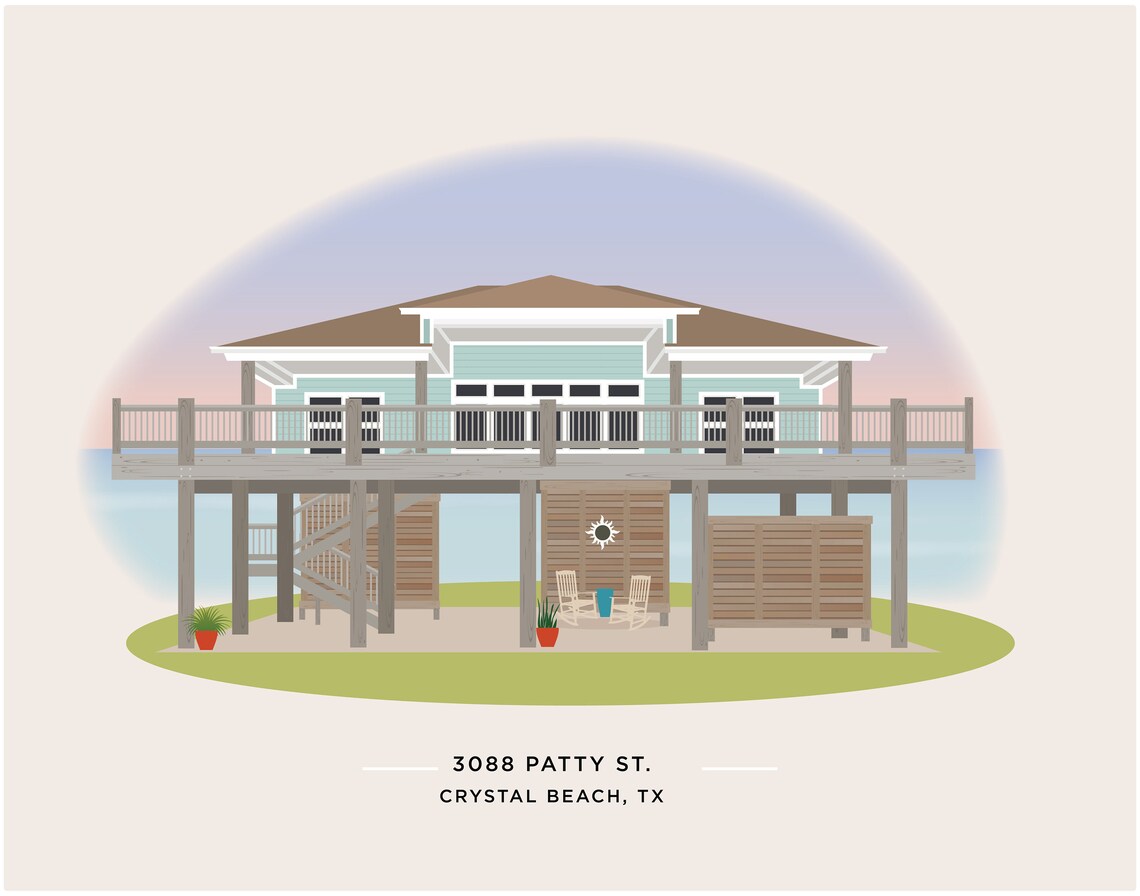 Custom House Portrait, Housewarming Gift - Image 2