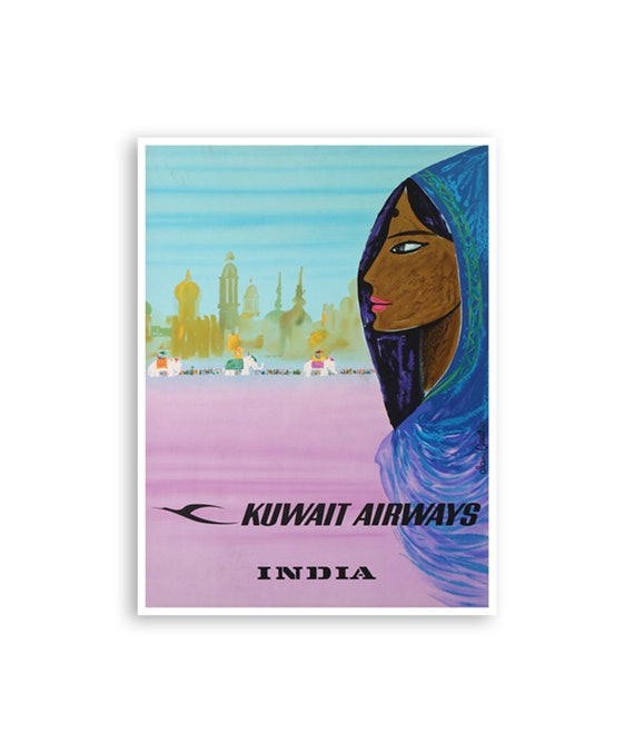 India Wall Art Travel Poster Vintage Print Decor Xr3302