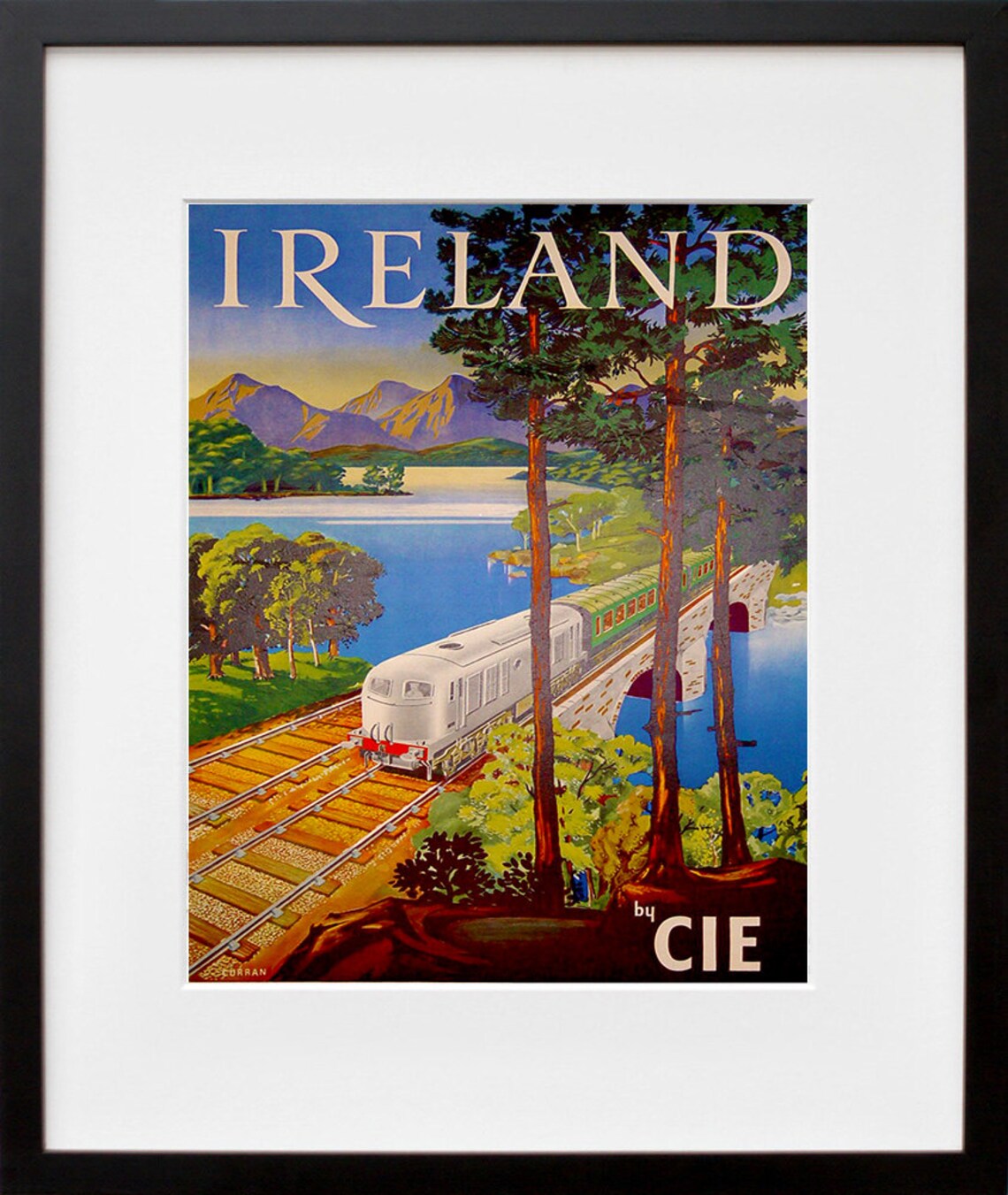 Ireland Vintage Travel Poster, Europe Art Print - Image 2