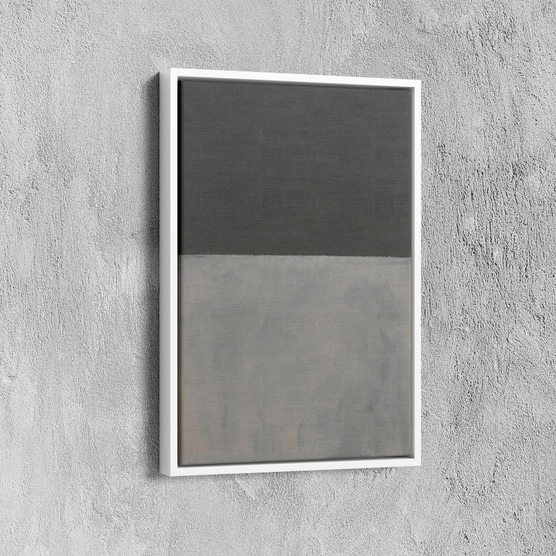 Mark Rothko Gray And Black Print Mark Rothko Extra Large Exhibition Poster Expressionism Art Rothko Reproduction Art Mark Unique Decor - Image 6