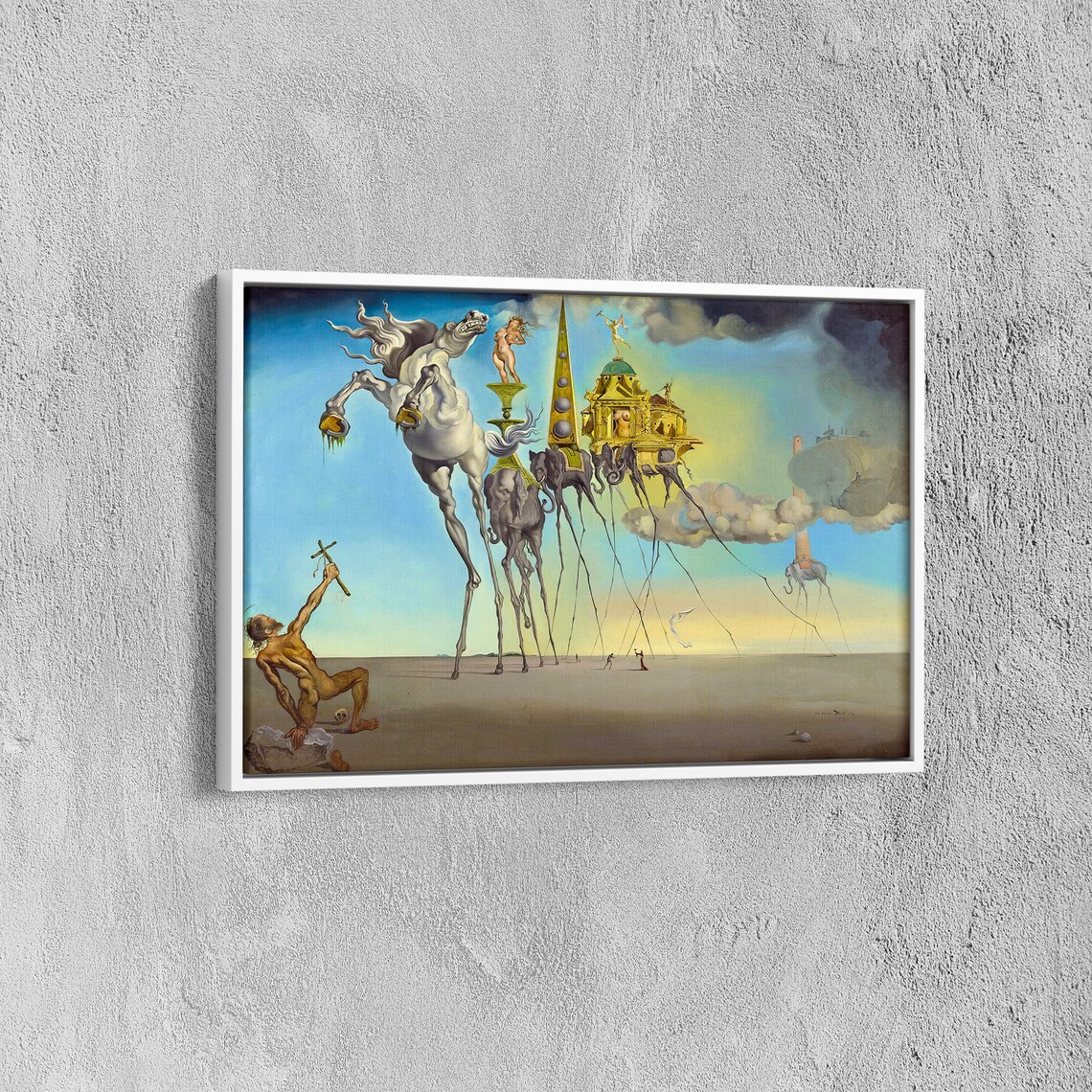 Salvador Dali The Temptation Of St Anthony Poster - Image 7
