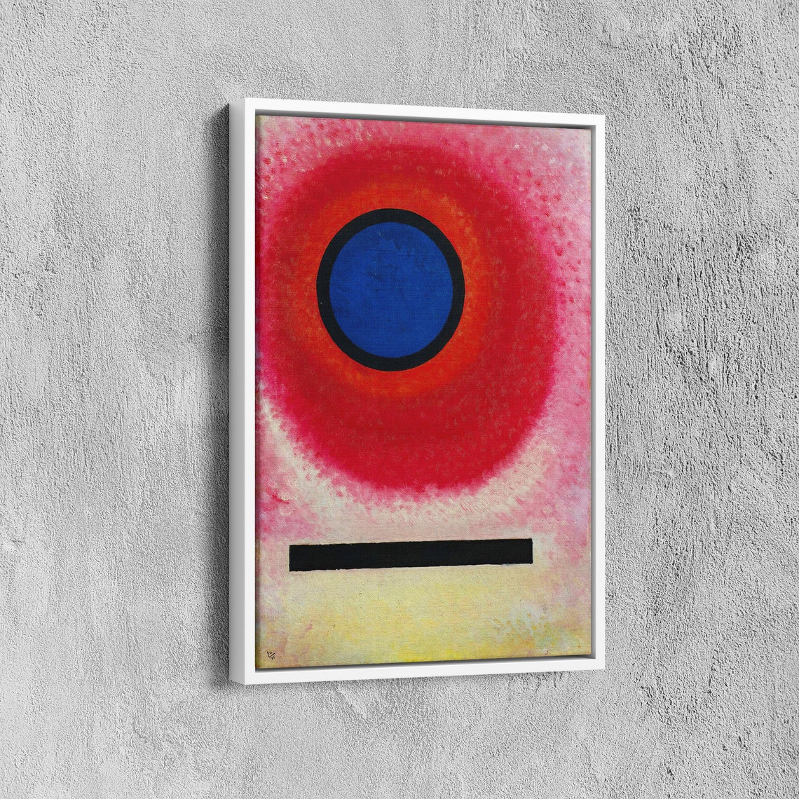 Wassily Kandinsky Blauer Kreis No 2 Poster Abstract Painting Kandinsky Wall Art Reproduction Art Modern Art Painting Red Wall Decor - Image 5
