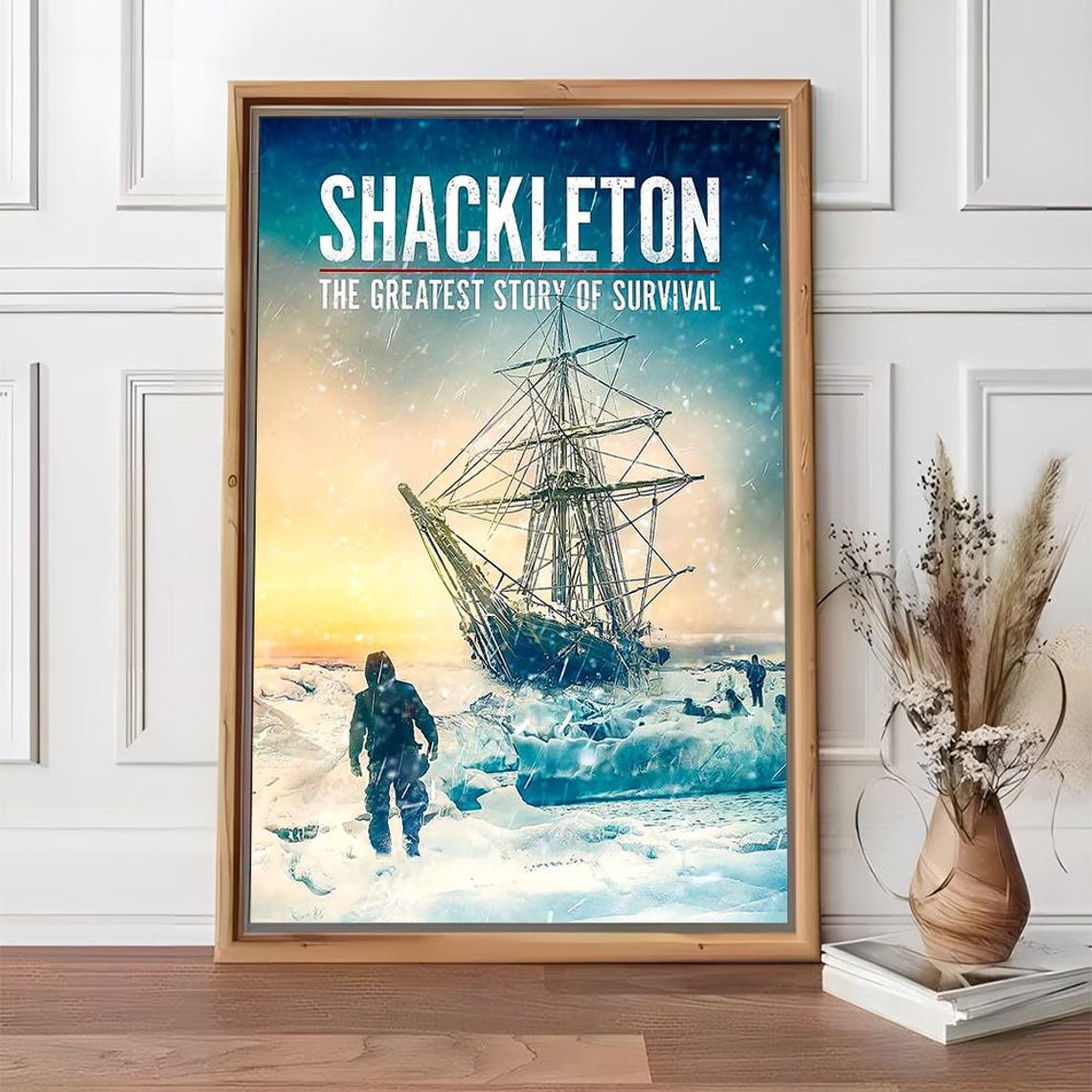 Shackleton Greatest Story Of Survival Tall Ship Ice Storm Poster - Image 2