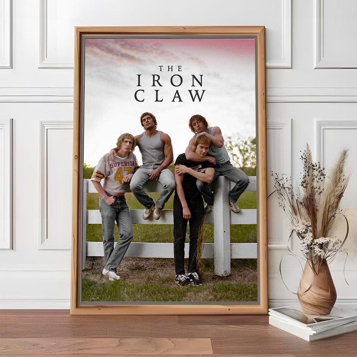 The Iron Claw Zac Efron Von Erich Brothers Wrestling Drama Poster - Image 2