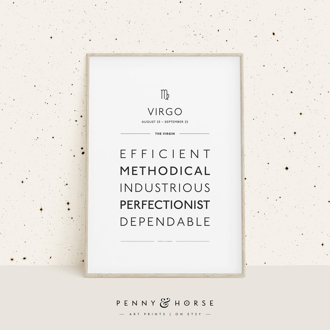 Virgo Zodiac Traits, Astrology Gift