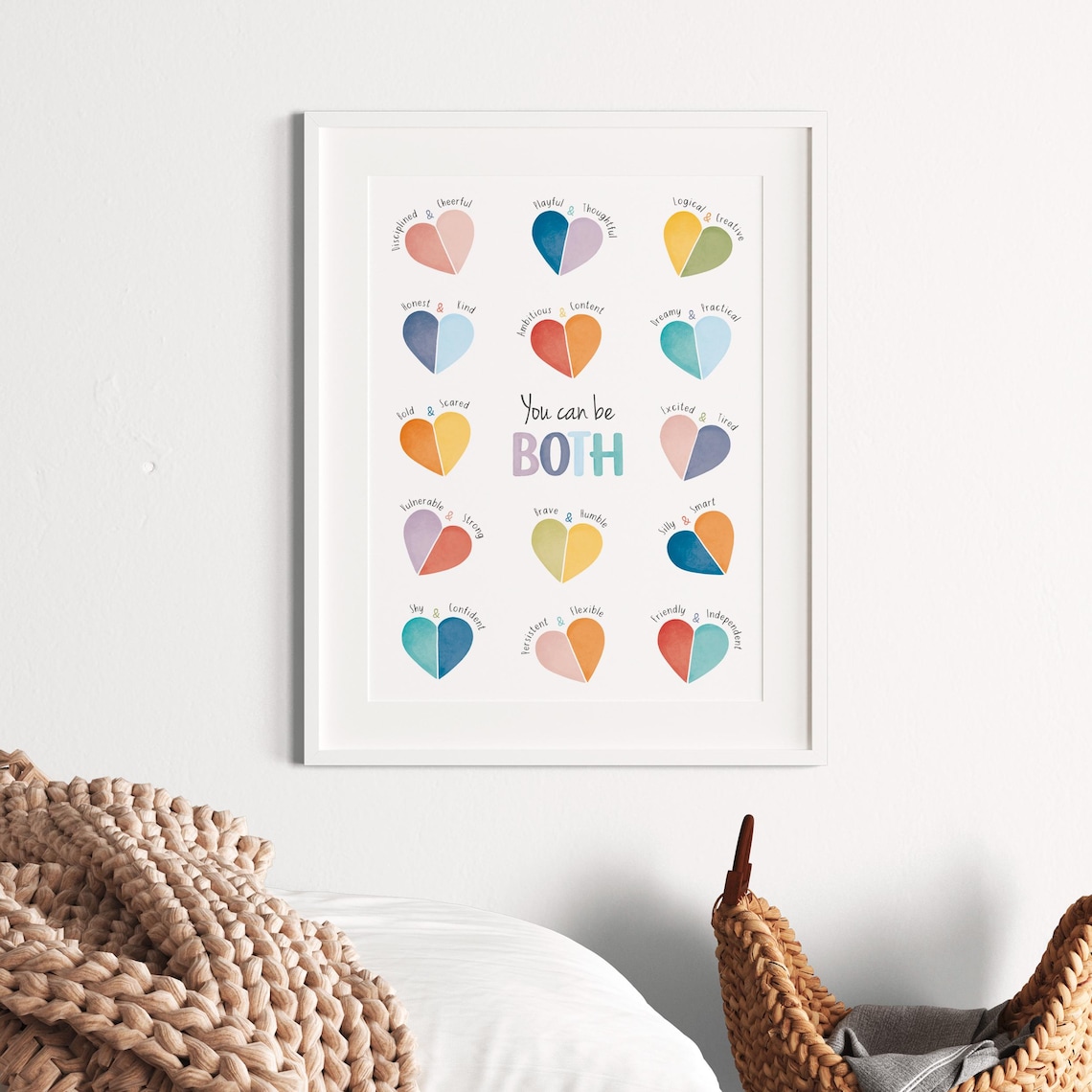 You Can Be Both Therapy Office Decor Poster - Image 6