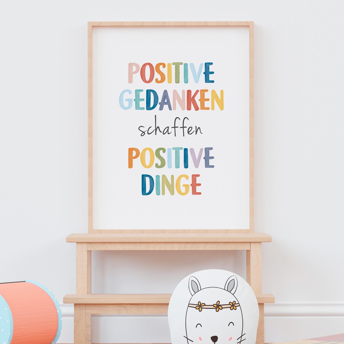 Mental Health Poster in German, Therapy Office Decor - Image 5