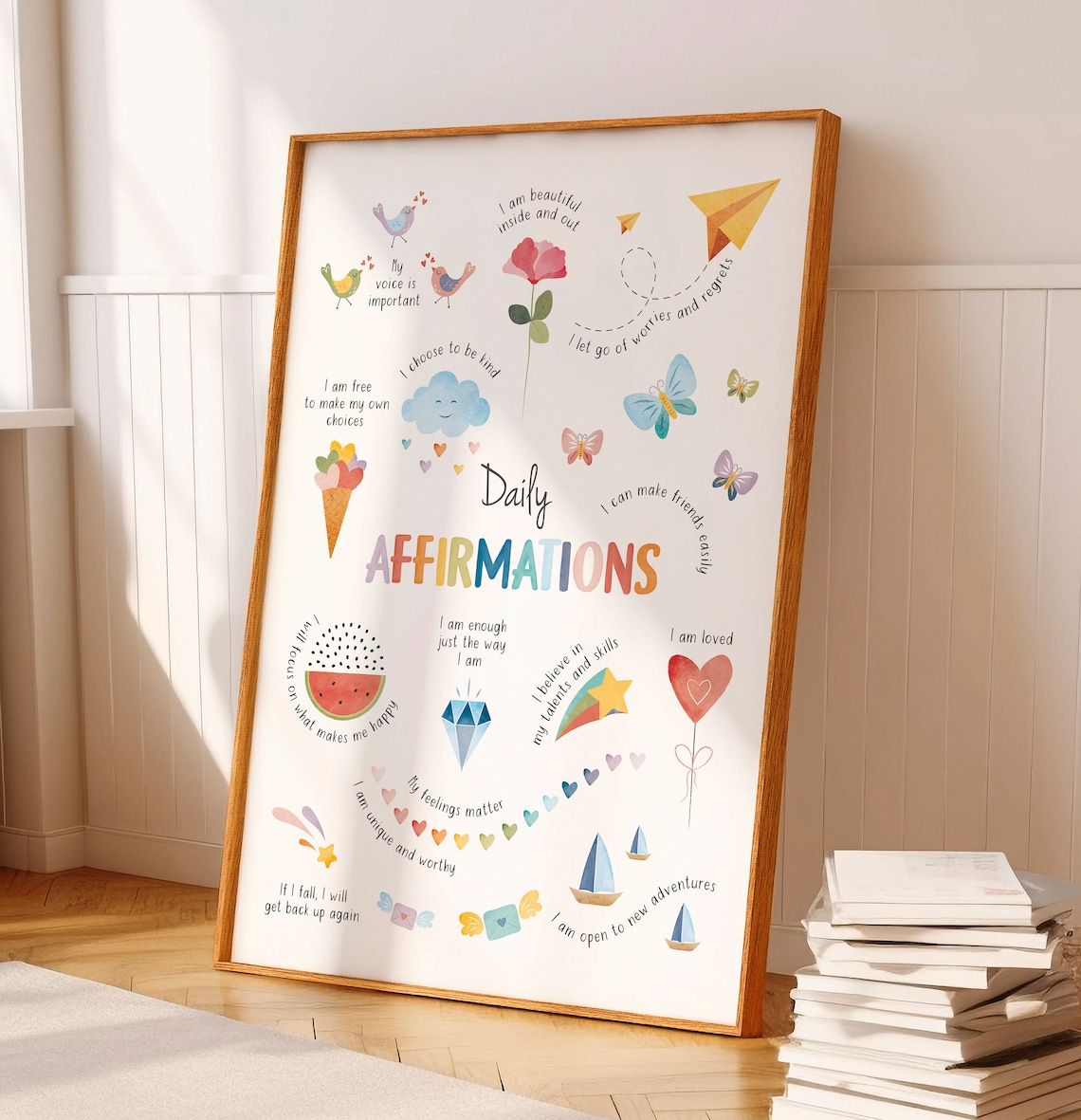 Positive Affirmation Poster, Therapy Office Decor - Image 6