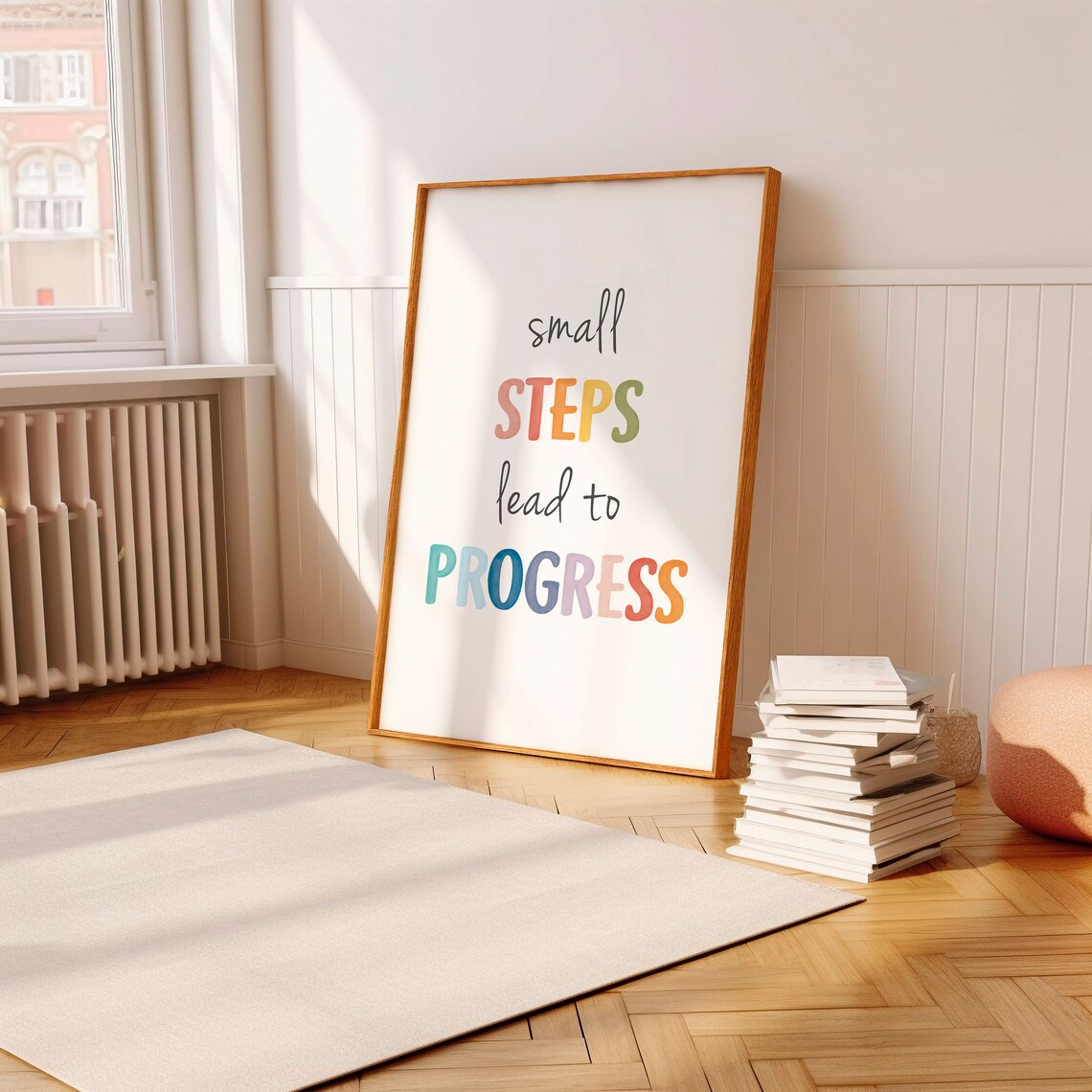 Mental Health Positive Affirmation Growth Mindset Art Print - Image 4