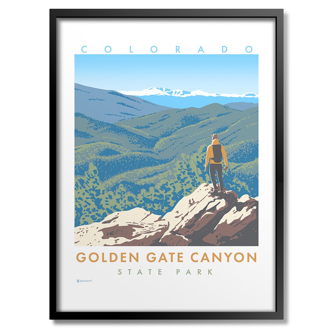 Golden Gate Canyon Colorado State Park Art Print