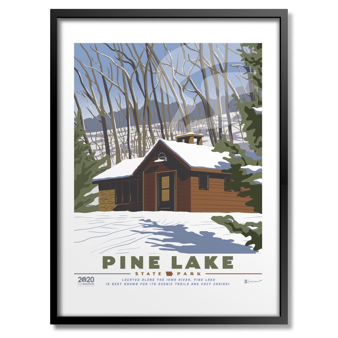 Pine Lake State Park Print