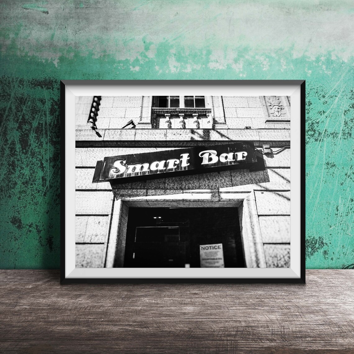 Smart Bar Sign Chicago Nightlife Venue Entrance Photography Poster - Image 2
