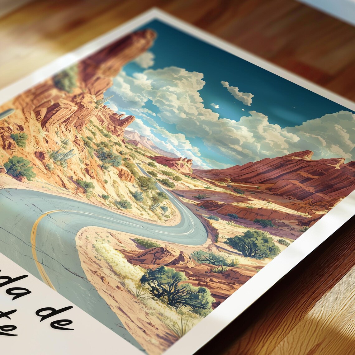 Quebrada De Cafayate Travel Poster, Argentina - Image 2