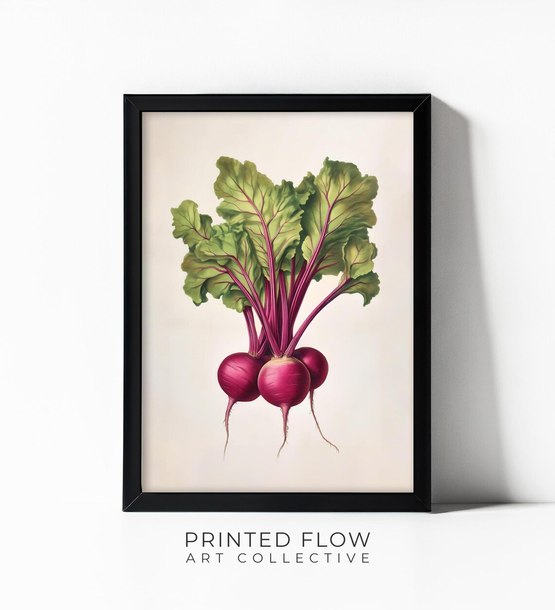 Beet Wall Art, Rustic Farmhouse Style