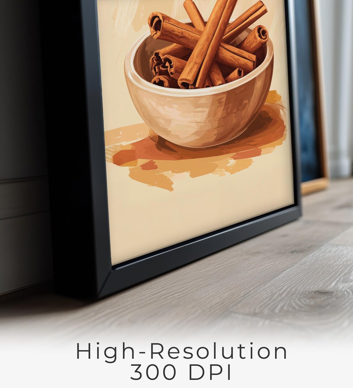 Cinnamon Farmhouse Kitchen Decor, Rustic Botanical - Image 2