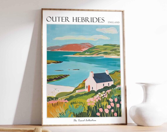 Orkney Islands Poster Scotland Poster Island Poster Scottish Decor Travel Print Wall Art Home Decor Scotland Travel Orkney Scotland