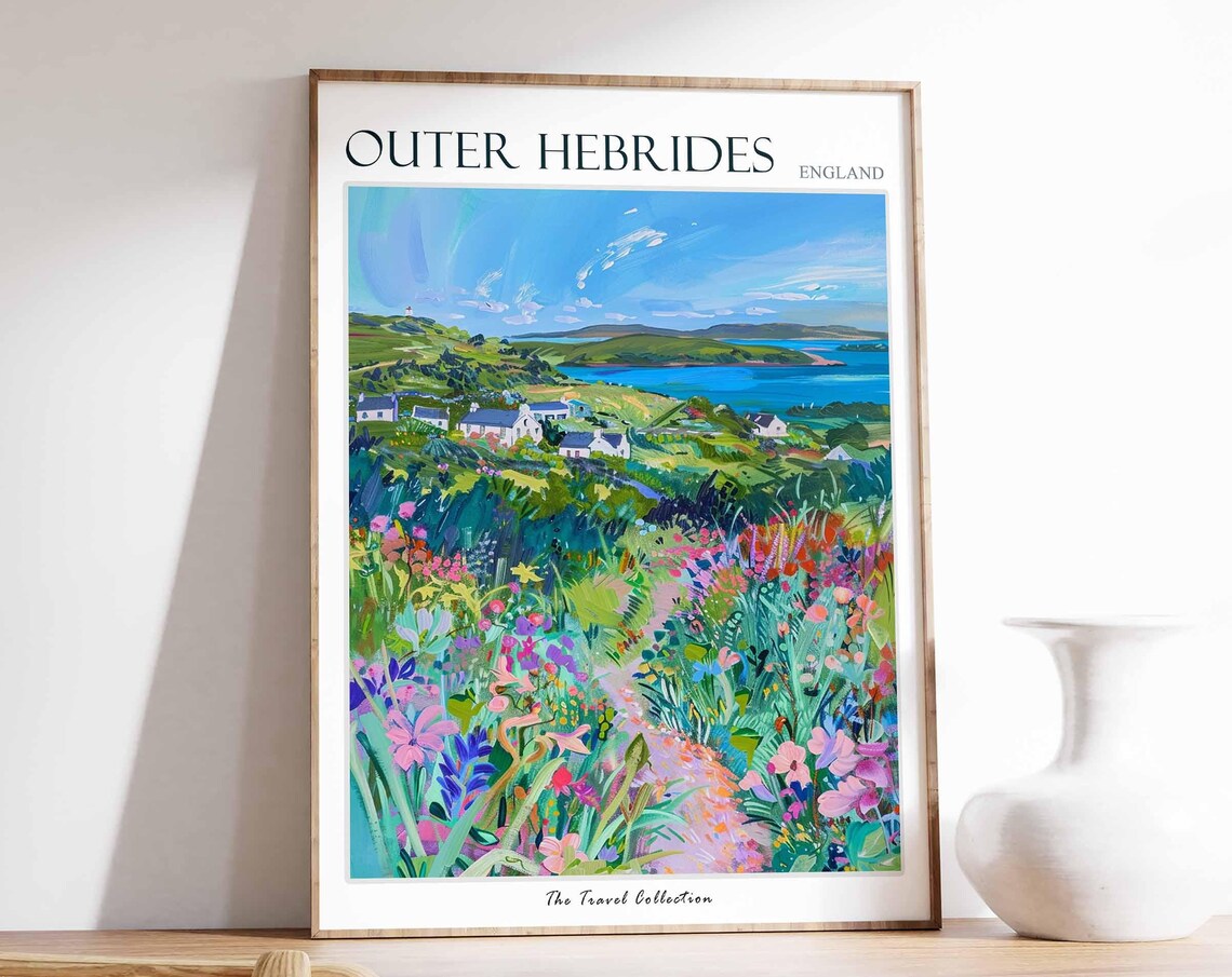 Orkney Islands Poster Scotland Poster Island Poster Scottish Decor Travel Print Wall Art Home Decor Scotland Travel Orkney Scotland