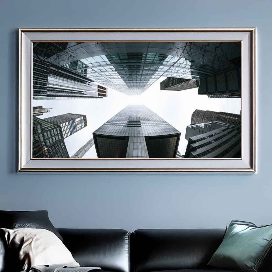 Manhattan Skyscraper New York Skyline, Art Print