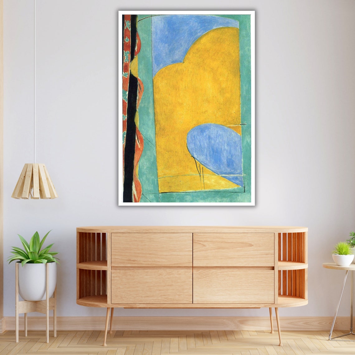 Vibrant Henri Matisse Wall Art Ready To Hang Abstract Painting Print Gallery Wrap Gift Idea - Image 3