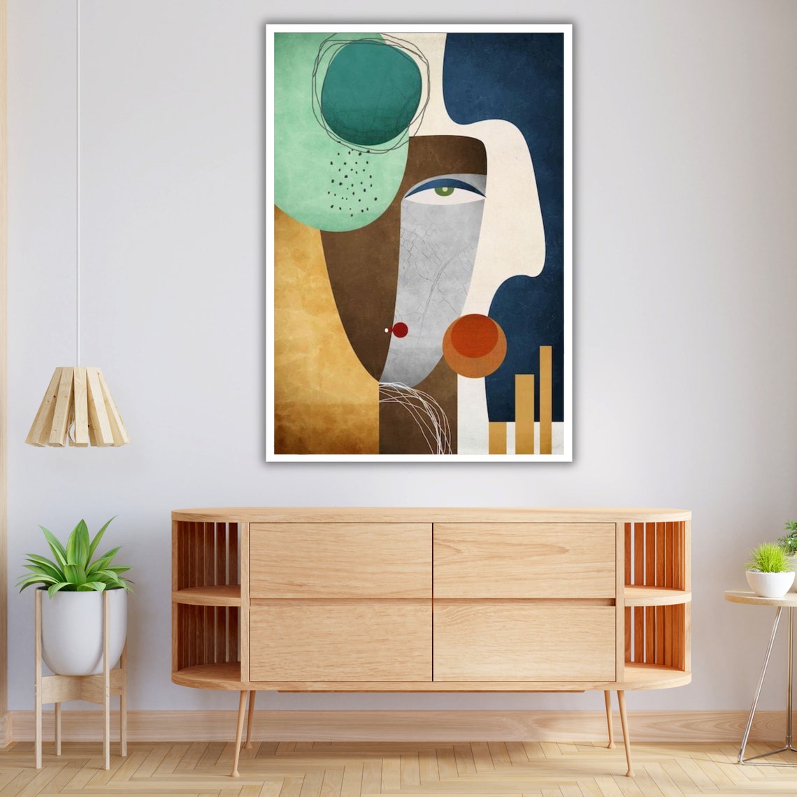 Abstract Art Print, Modern Home Decor - Image 2