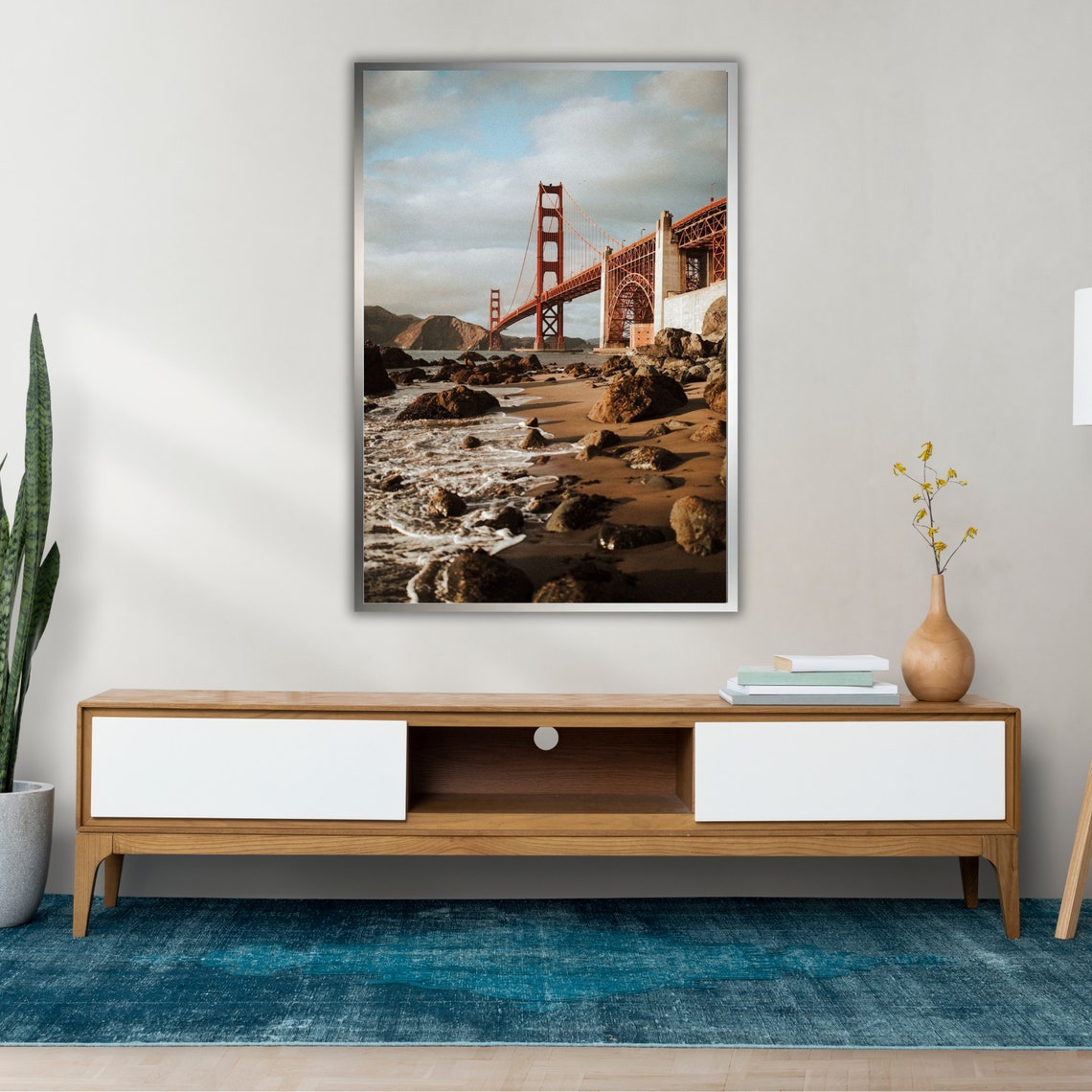 Abstract Landscape Modern Wall Decor - Image 2