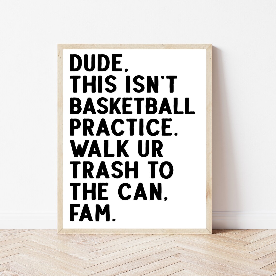 Middle School Classroom Decor, Funny Class Rules Poster