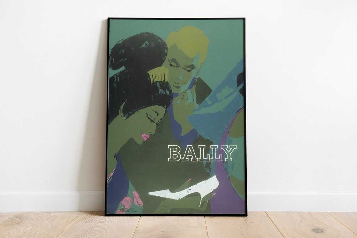 Japan Print Japanese Wall Art Fashion Poster Shoes Are A Girls Best Friend Bally Style Art Home Decor - Image 2