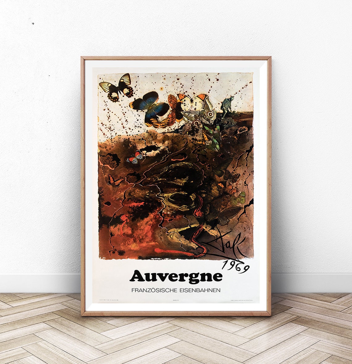 Auvergne Suisse Vintage Travel Poster Travel Art France Poster Tourism Poster French Poster France Travel Art Nice France