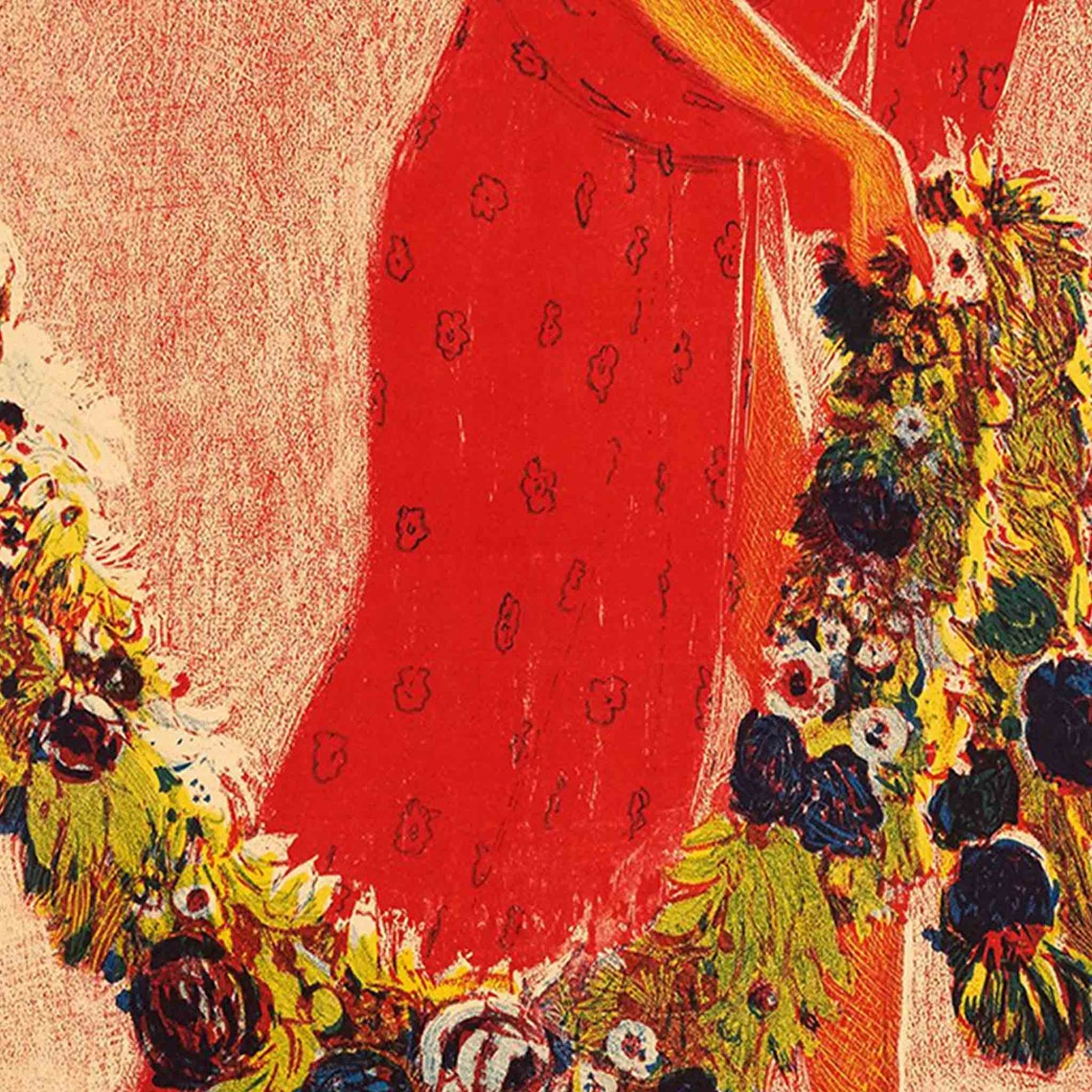 1904 Exposition Nationale Suisse Lausanne Vintage Art Poster - Image 2