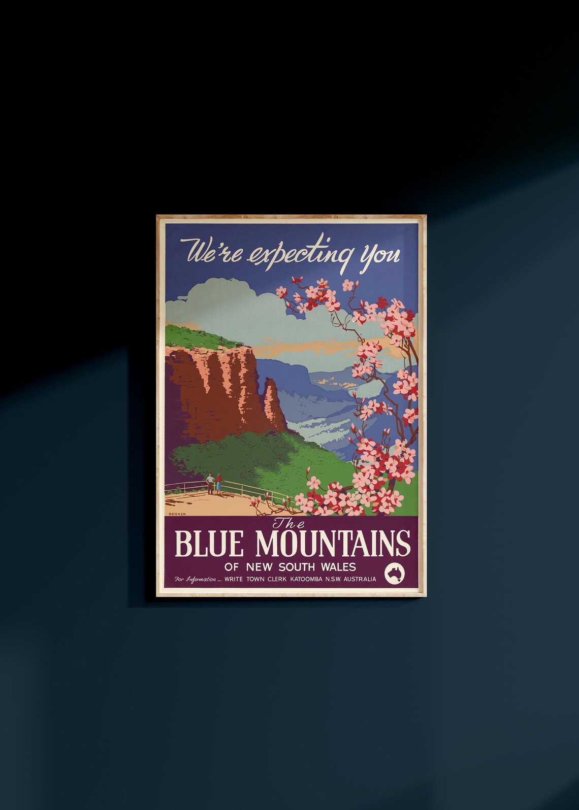 The Blue Mountains of New South Wales Were Expecting You Travel Poster - Image 2