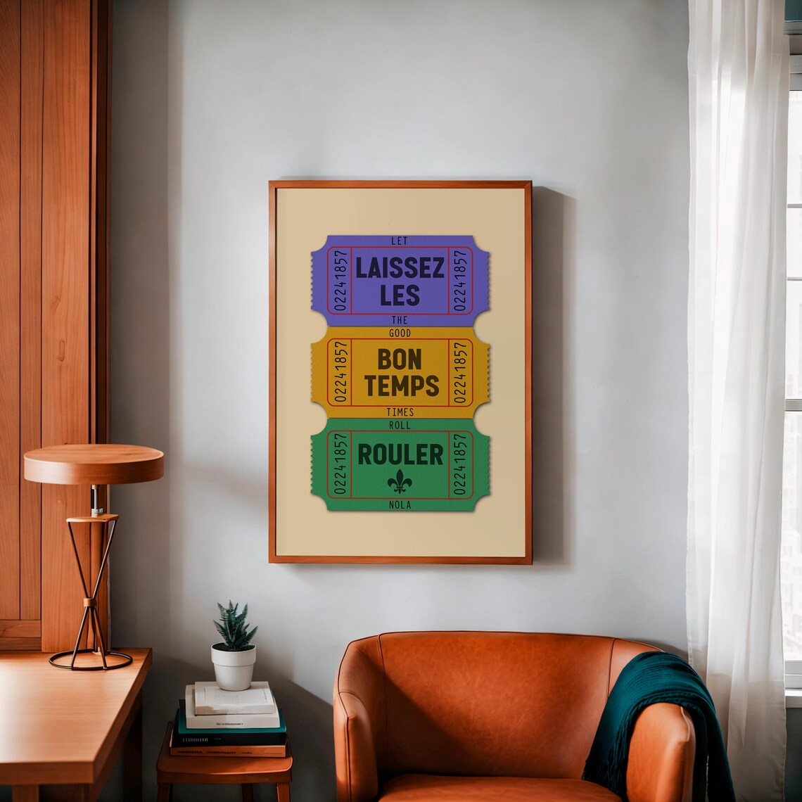 New Orleans French Quarter Art Print, Classic Style - Image 3