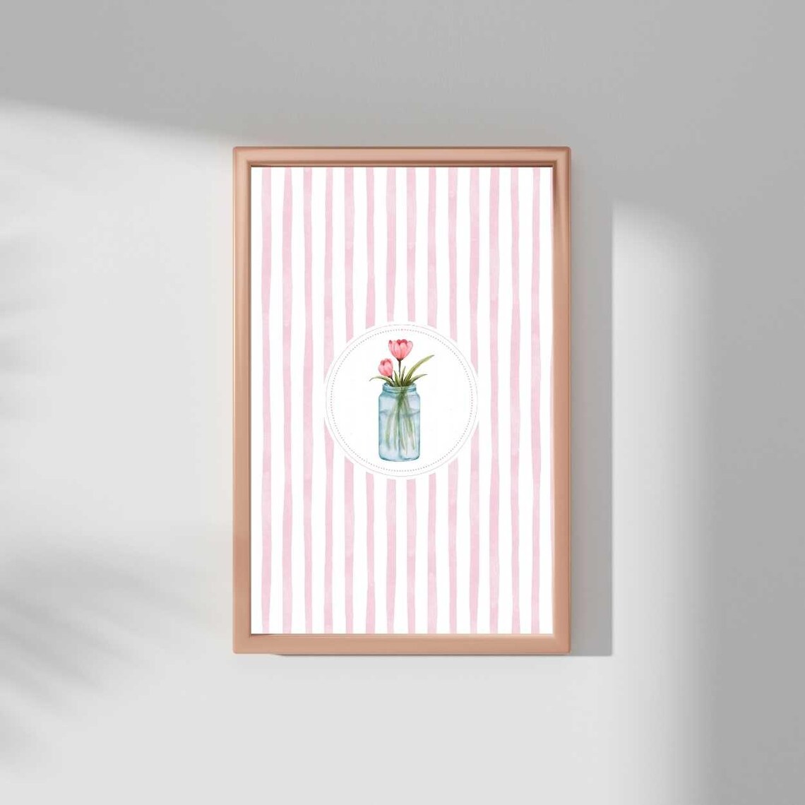 Vintage Tulip Illustration, Botanical Wall Art Print - Image 4
