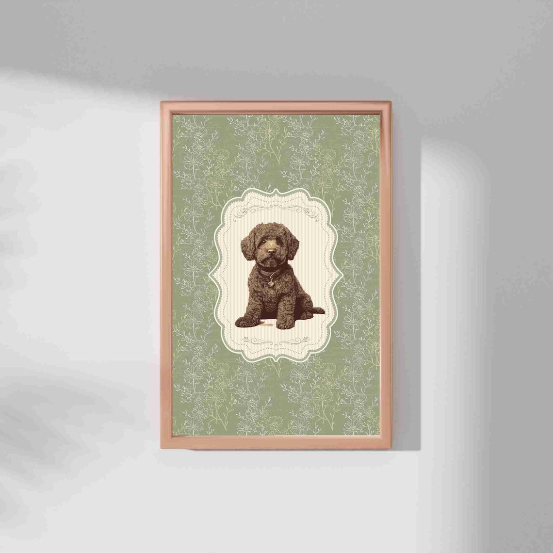 Vintage Style Dog Print, Nursery Decor - Image 5