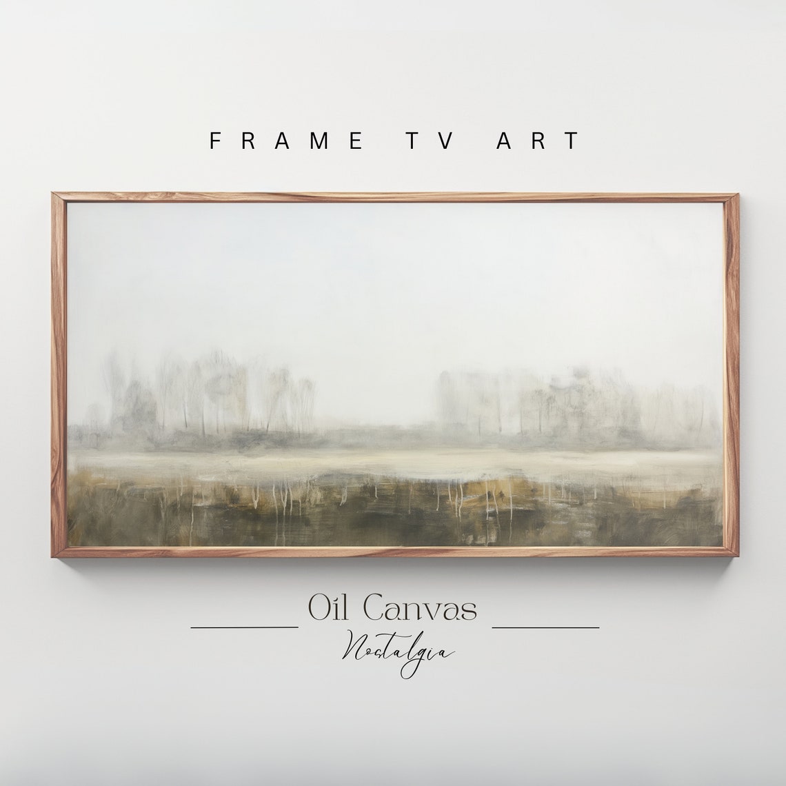 Frame Tv Art Moody Abstract Tv Art Minimalist Art
