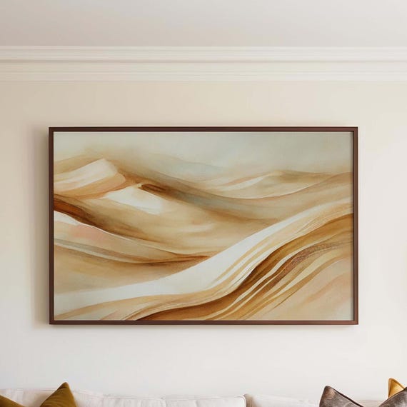 Nature Gift Dunes Wall Art Print Desert Sand Home Decor New Housewarming Family Piece
