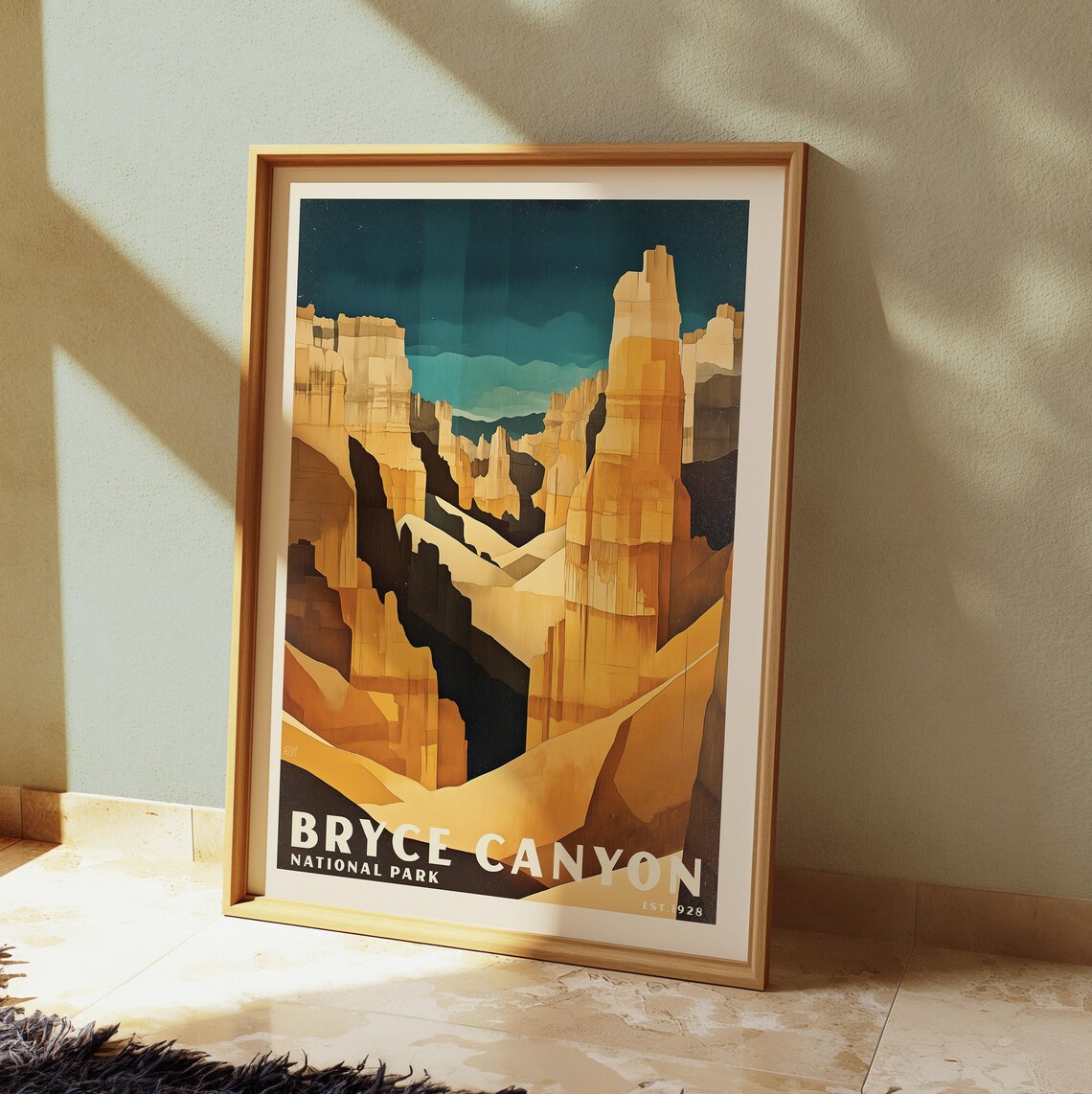 Bryce Canyon National Park Vintage Poster - Image 5