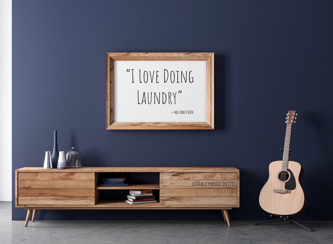 I Love Doing Laundry Laundry Room Humor Poster Print - Image 2