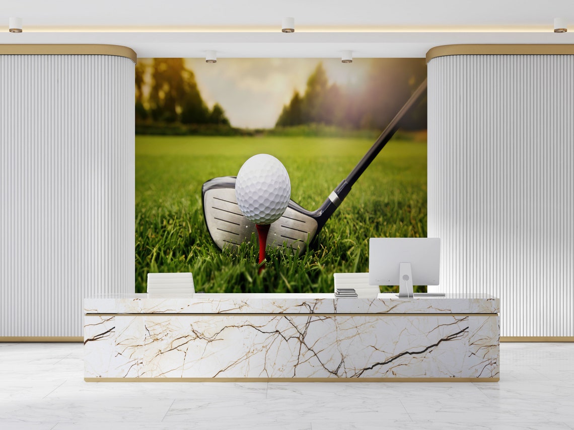 Golf Player Gift Motivational Art Print