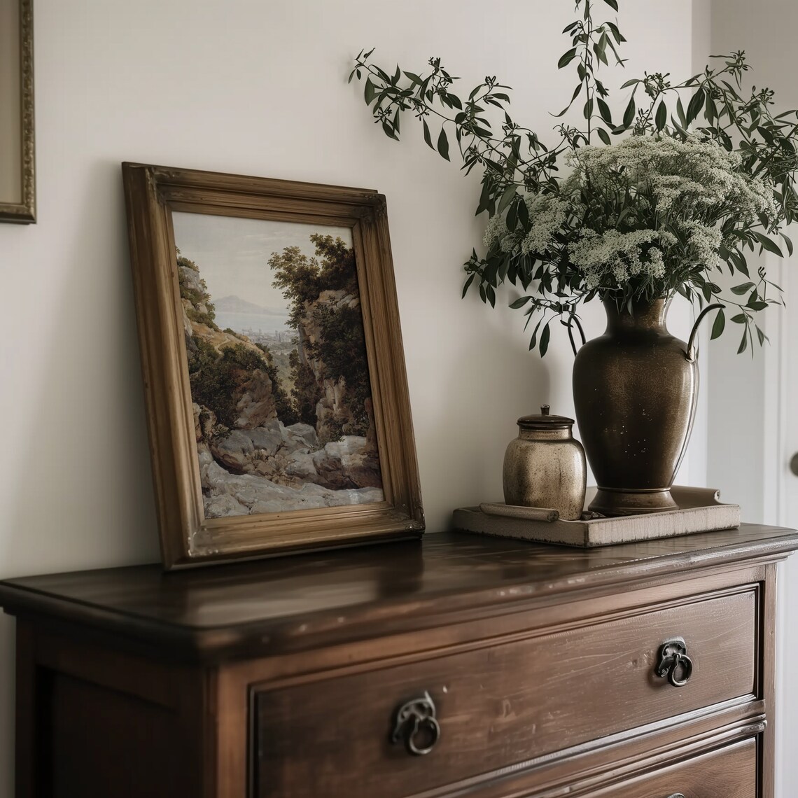 Mountain Landscape Vintage Art Print - Image 3