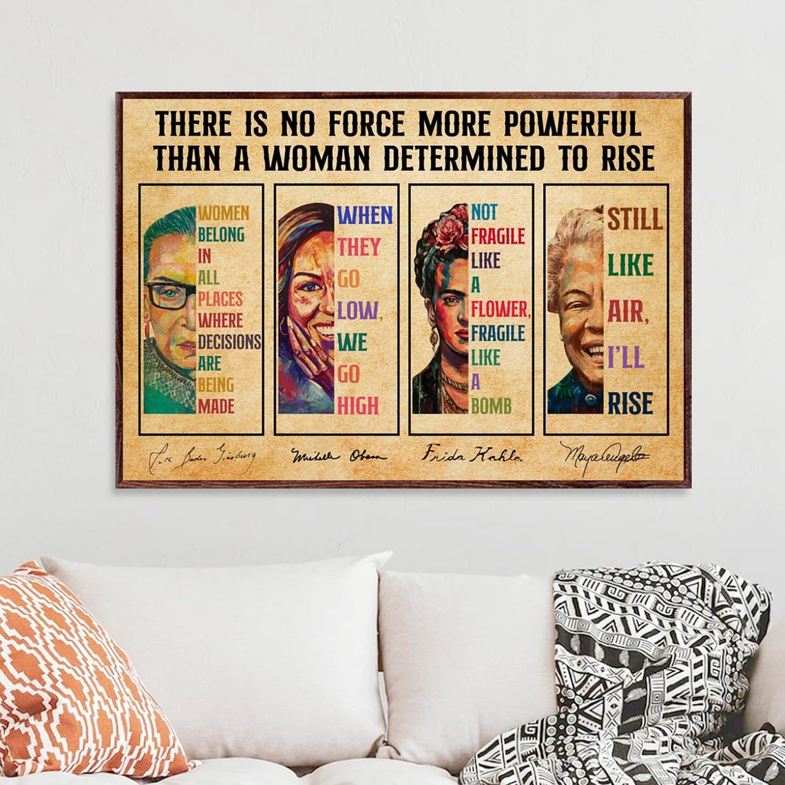 No Force More Powerful Than a Woman Determined to Rise Poster - Image 4