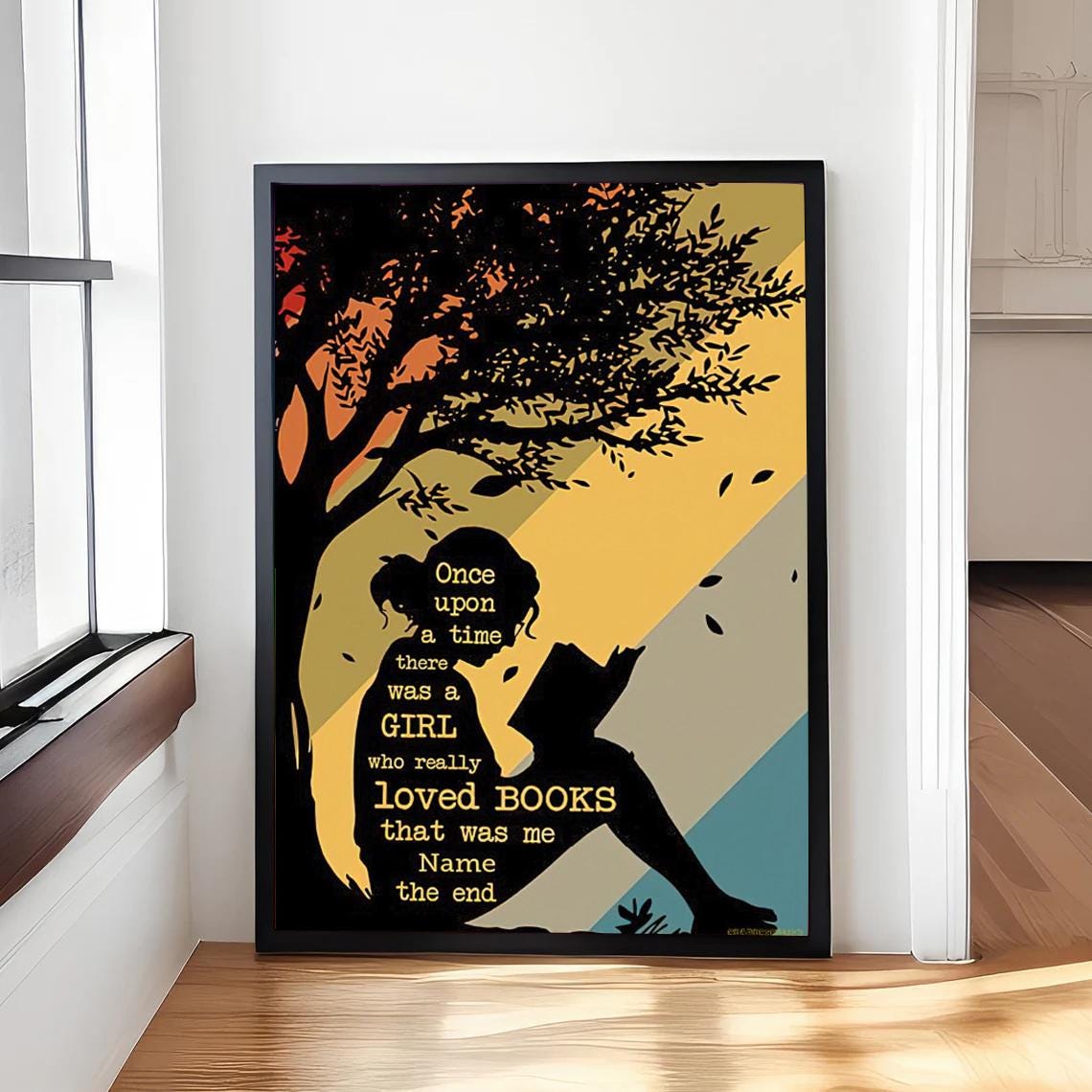 Once Upon A Time Book Lover Poster