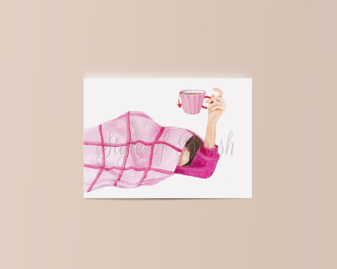 Coffee Illustration Print Coffee Lover Print Art Coffee Coffee Poster - Image 2