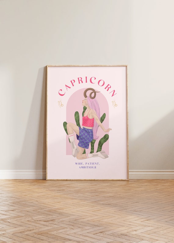 Capricorn Horoscope Zodiac Gift for Her