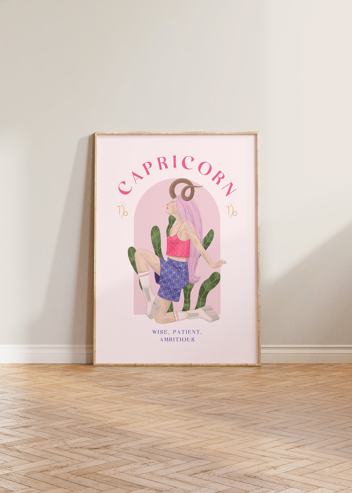 Capricorn Horoscope Zodiac Gift for Her