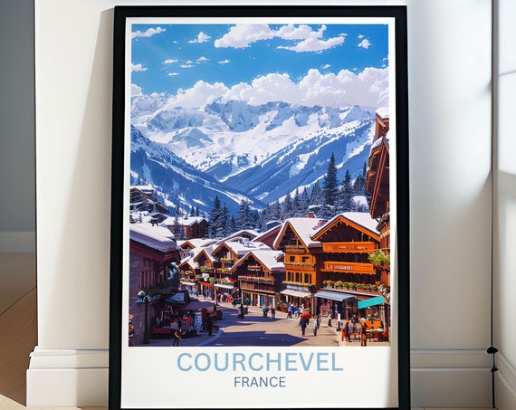 Discover The Charm Of Courchevel La Croisette Decor Experience Alpine Majesty With La Croisette Prints