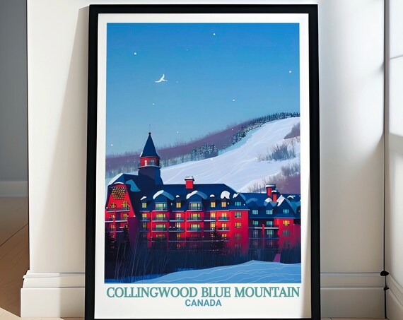 Collingwood Blue Mountain Art Blue Mountain Resort Art Collingwood Blue Mountain Posters And Gifts Collingwood Blue Mountain Prints