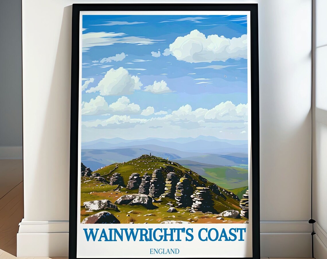 Wainwright's Coast Nine Standards Rigg Rocky Summit England Poster