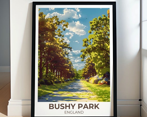 Bushy Park Posters Our Longford River Print From Historic Bushy Park Framed Prints Of Richmond Upon Thames