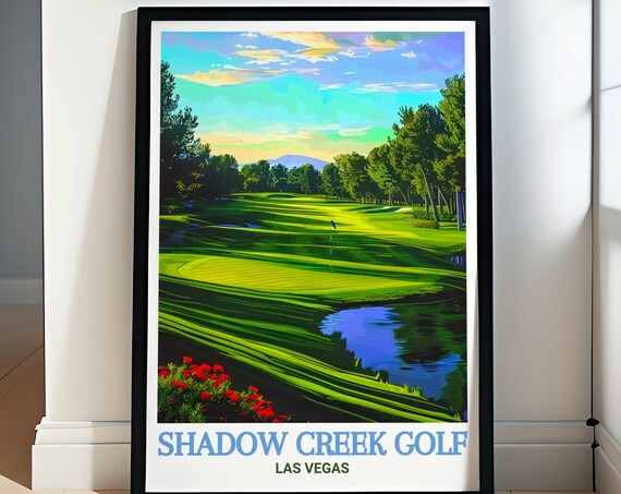 Shadow Creek Golf Travel Prints Shadow Creek Golf Travel Posters Las Vegas Art Collection Nevada Scenic Prints Las Vegas Wall Art